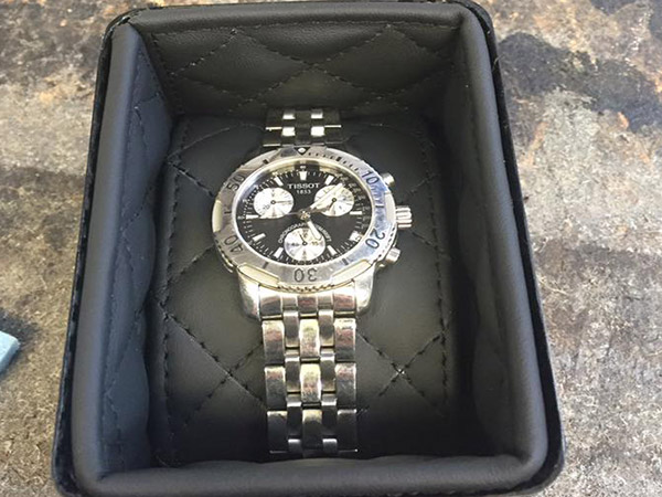 Watch box trimming